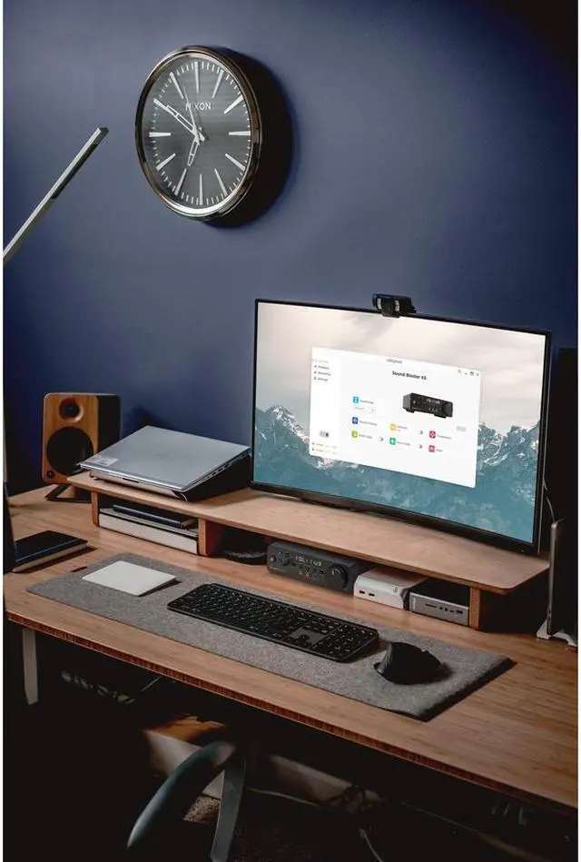 Alt view image 6 of 8 - Creative Sound Blaster X5 Hi-res External Dual DAC USB Sound Card - 7.1 Sound Channels - USB Type C - 120 dB - 3 Byte 192 kHz Maximum Playback Sampling Rate - USB - 1 x Number of Microphone