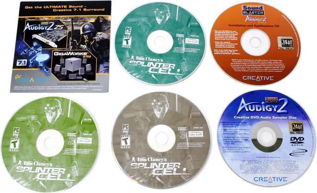 Alt view image 4 of 5 - Creative Sound Blaster Audigy 2 Value SB0400 7.1 Channels 24-bit 192KHz PCI Interface Sound Card