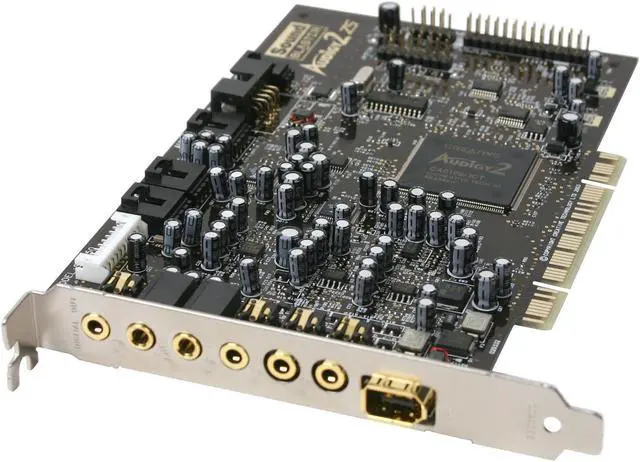 Main image of Creative Sound Blaster Audigy2 ZS SB0350 5.1 Channels 24-bit 192KHz PCI Interface Sound Card