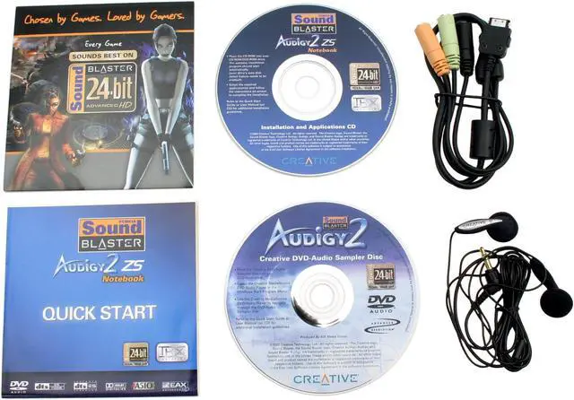 Alt view image 4 of 4 - Creative Sound Blaster Audigy 2 ZS Notebook PCMCIA Sound Card - OEM