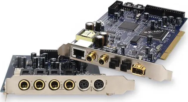 Main image of E-MU 1212M 7.1 Channels 24-bit 192KHz PCI Interface Sound Card