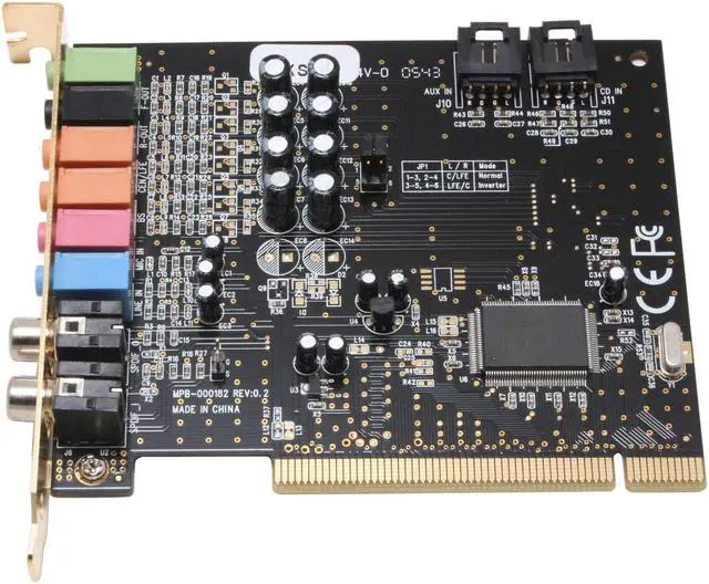Alt view image 2 of 5 - DIAMOND XtremeSound XS71 7.1 Channels 16-bit 96KHz PCI Interface Sound Card