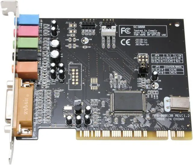 Alt view image 2 of 6 - DIAMOND XtremeSound XS51 5.1 Channels 16-bit 48KHz PCI Interface Sound Card