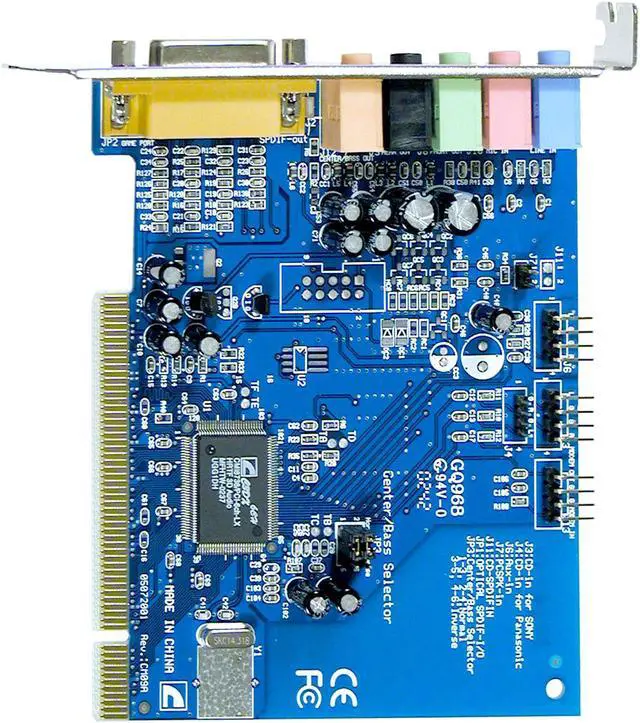 Alt view image 2 of 4 - AOpen Cobra AW850 5.1 Channels PCI Interface Sound Card