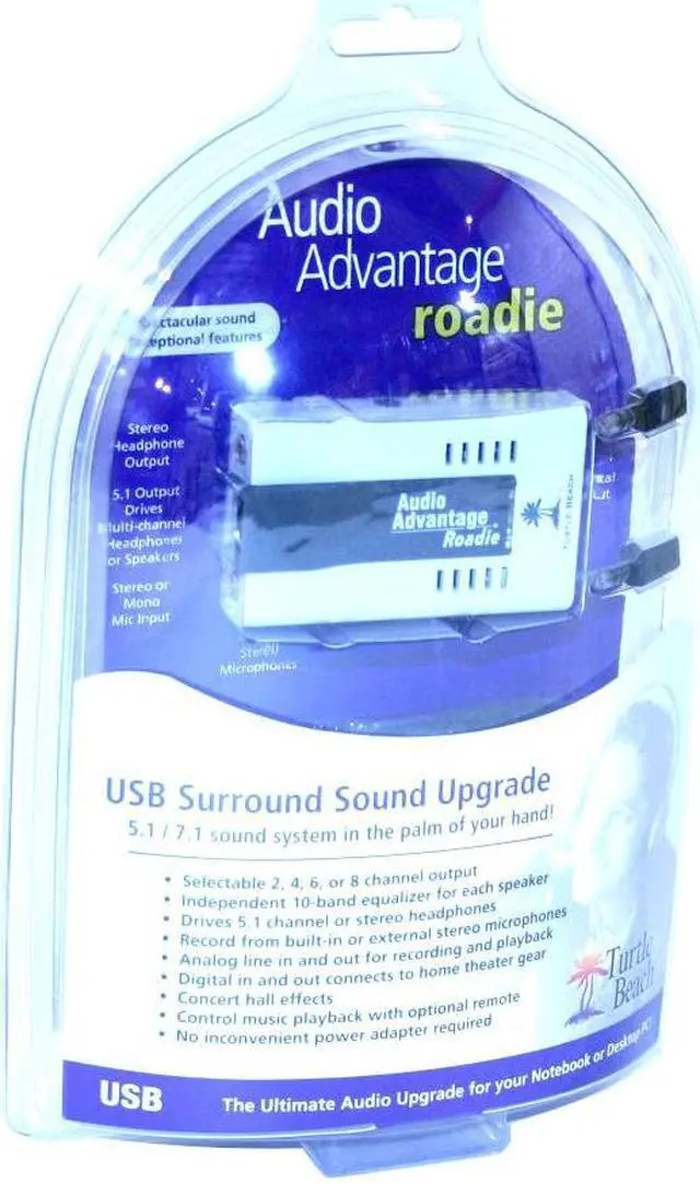Main image of Turtle Beach TBS-1122-01F 7.1 Channels USB Interface Audio Advantage Roadie