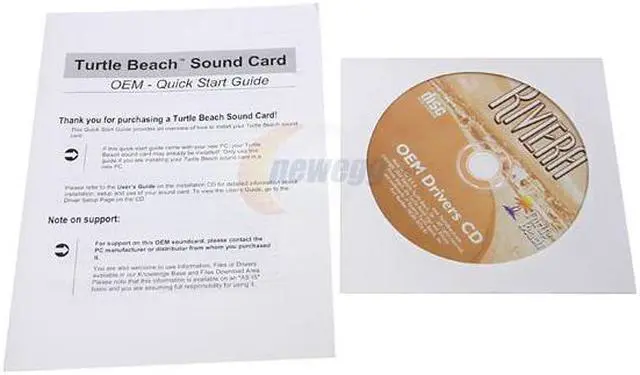 Alt view image 3 of 3 - Turtle Beach RIVIERA PCI Sound Card with 5.1 Surround Sound - OEM