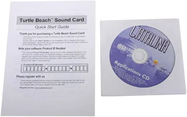 Alt view image 3 of 4 - Turtle Beach CATALINA 7.1 Channels 24-bit 96KHz PCI Interface Sound Card