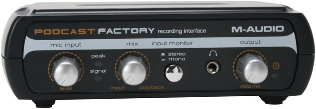 M-AUDIO Podcast Factory Complete Professional Podcasting Package ...