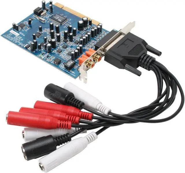 Alt view image 7 of 8 - M-AUDIO Audiophile 192 24-bit 192KHz PCI Interface High-Definition 4-In-4-Out Audio Card with Digital I/O and MIDI