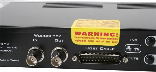 Alt view image 6 of 14 - M-AUDIO Delta 1010 24-bit 96KHz PCI Interface 10-In-10-Out PCI-Rack Digital Recording System with MIDI and Digital I-O