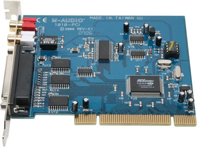 Alt view image 10 of 14 - M-AUDIO Delta 1010 24-bit 96KHz PCI Interface 10-In-10-Out PCI-Rack Digital Recording System with MIDI and Digital I-O