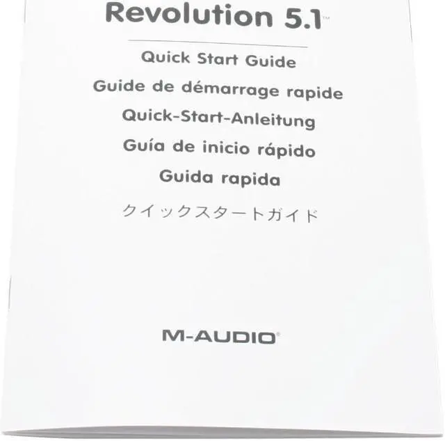 Alt view image 5 of 6 - M-AUDIO Revolution 5.1 5.1 Channels 24-bit 192KHz PCI Interface High-Definition Sound Card