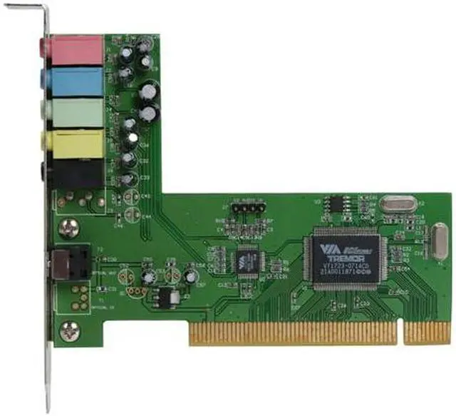 Alt view image 3 of 6 - PPA 1431v 6 Channels 16-bit PCI Interface Sound Card
