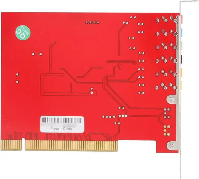 Alt view image 4 of 5 - PPA 9684D 8 Channels 16-bit 48KHz Sound Card