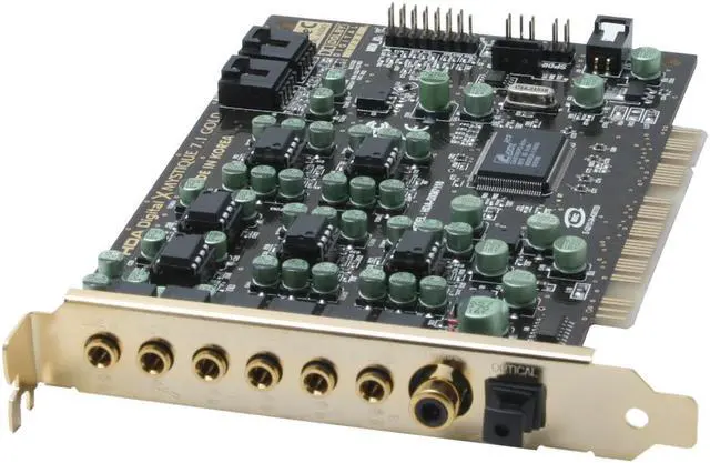 Main image of AUZEN XMYSTIQUE7.1 7.1 Channels 24-bit 96KHz PCI Interface Sound Card