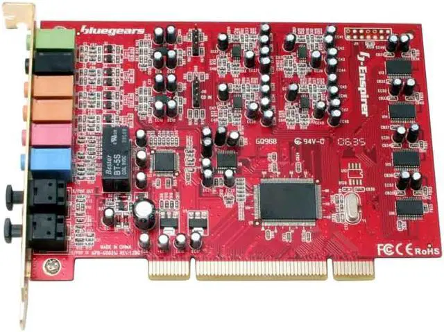 Alt view image 2 of 6 - bluegears b-Enspirer 7.1 Channels 24-bit 192KHz PCI Interface Sound Card
