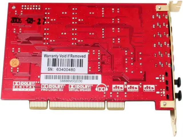 Alt view image 3 of 6 - bluegears b-Enspirer 7.1 Channels 24-bit 192KHz PCI Interface Sound Card