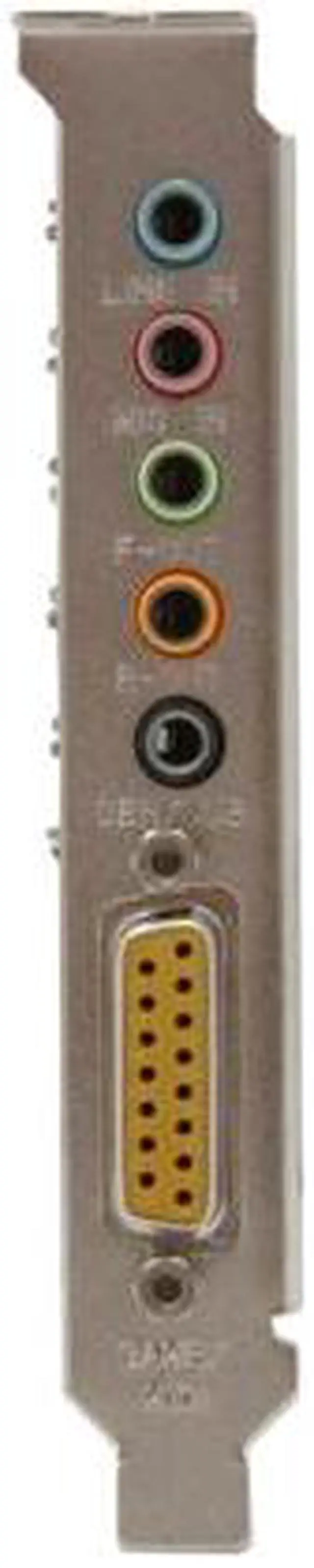 Alt view image 2 of 6 - StarTech.com PCISOUND5CH 5.1 Channels 24-bit 48KHz PCI Interface Sound Card