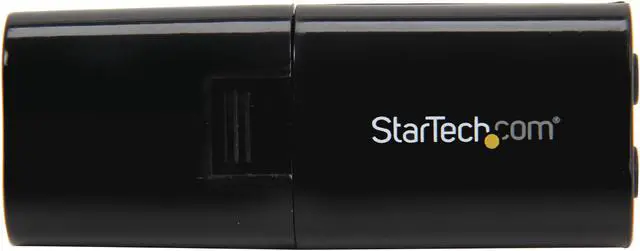Alt view image 2 of 6 - StarTech.com ICUSBAUDIOB USB Interface Black Audio Adapter