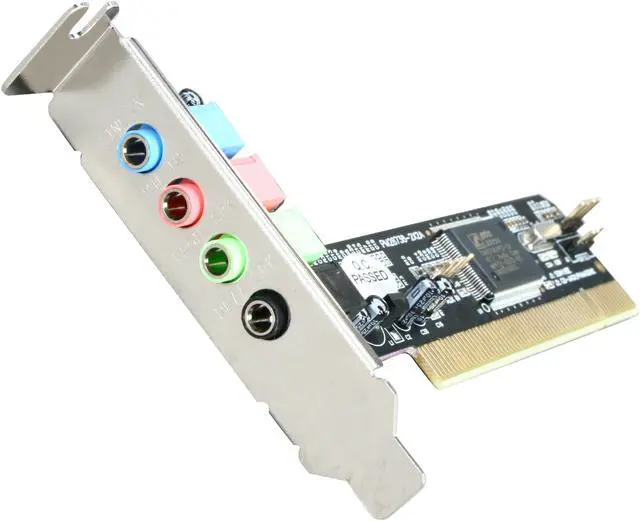 Main image of StarTech.com PCISOUND4LP 4 Channels 16-bit 48KHz PCI Interface Low Profile Sound Card
