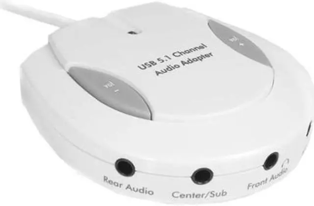 Main image of StarTech.com USBAUDIO5CH 5.1 Channels 48KHz USB Interface Sound / Audio Adapter