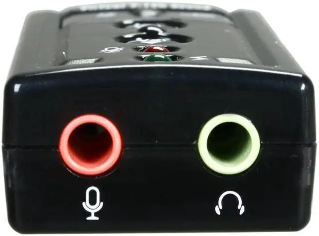 Alt view image 4 of 5 - StarTech.com ICUSBAUDIO7 7.1 Channels 48KHz USB Interface Stereo Audio Adapter External Sound Card