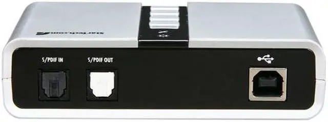 Alt view image 4 of 6 - StarTech.com ICUSBAUDIO7D 7.1 Channels 16-bit 48KHz USB Interface Audio Adapter External Sound Card