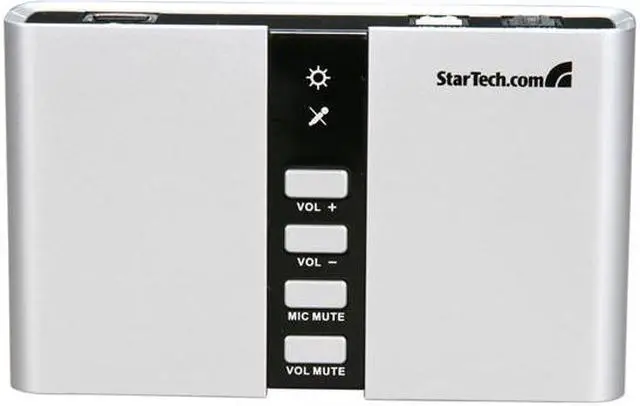 Alt view image 5 of 6 - StarTech.com ICUSBAUDIO7D 7.1 Channels 16-bit 48KHz USB Interface Audio Adapter External Sound Card