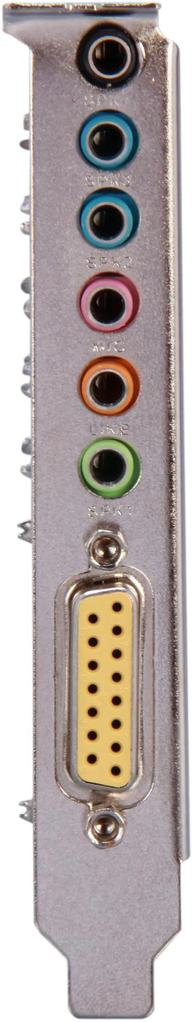 Alt view image 2 of 5 - SABRENT SND-P8CH 7.1 Channels 16/24bits 44.1k/48k/96KHz PCI Interface High-Performance Surround Sound