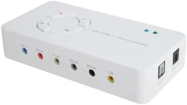 Main image of GWC AA1570 7.1 Channels 48KHz USB Interface External USB 7.1 Channel Sound Box