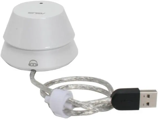 Alt view image 5 of 13 - ASUS Xonar U1 5.1 Channels 48KHz USB Interface White Audio Station