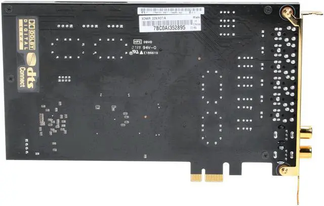 Alt view image 4 of 9 - ASUS Xonar D2X 7.1 Channels 24-bit 192KHz PCI Express x1 Interface Sound Card