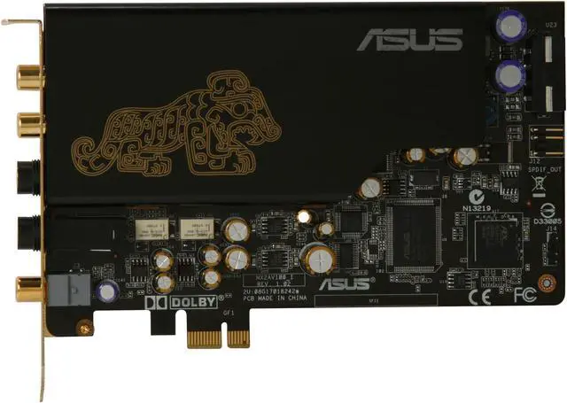 Alt view image 3 of 6 - ASUS Xonar Essence STX Virtual 7.1 Channels 24-bit 192KHz PCI Express x1 Interface 124 dB SNR / Headphone AMP Card