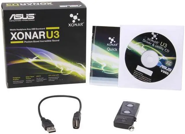 Alt view image 5 of 4 - ASUS Xonar U3 16-bit 48KHz USB Interface Sound Card
