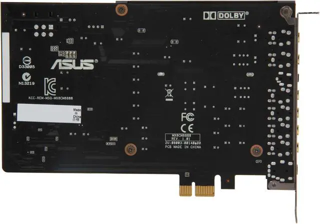 Alt view image 4 of 8 - ASUS ROG Xonar Phoebus 24-bit 192KHz PCI Express x1 Interface Gaming Soundcard Set