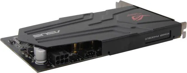 Alt view image 5 of 8 - ASUS ROG Xonar Phoebus 24-bit 192KHz PCI Express x1 Interface Gaming Soundcard Set