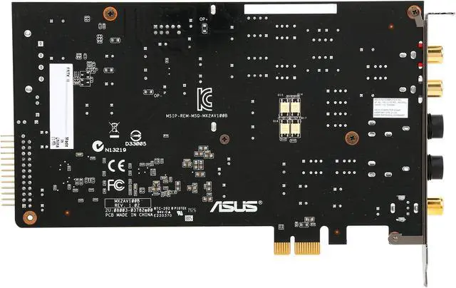 Alt view image 4 of 6 - ASUS ESSENCE STX II 24-bit 192KHz PCI Express x1 Interface Hi-Fi Quality Sound Card