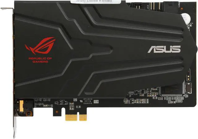 Alt view image 3 of 9 - ASUS ROG Xonar Phoebus 24-bit 192KHz PCI Express x1 Interface Gaming Soundcard Set