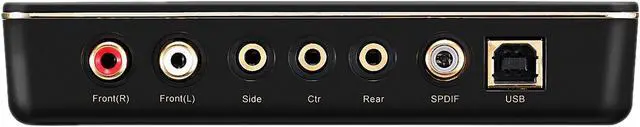 Alt view image 3 of 4 - ASUS Xonar U7 MKII 7.1 USB DAC with Headphone Amplifier