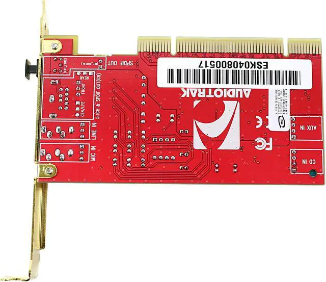Alt view image 3 of 6 - AUDIOTRAK Maya 5.1 MK II 5.1 Channels 24-bit 48KHz PCI Interface Sound Card