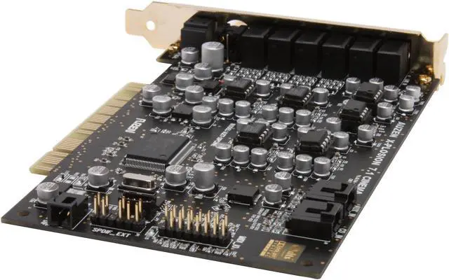 Alt view image 5 of 8 - AUZEN AZT-XPCINE 7.1 Channels 24-bit 96KHz PCI Interface X-Plosion 7.1 Cinema Audio Card
