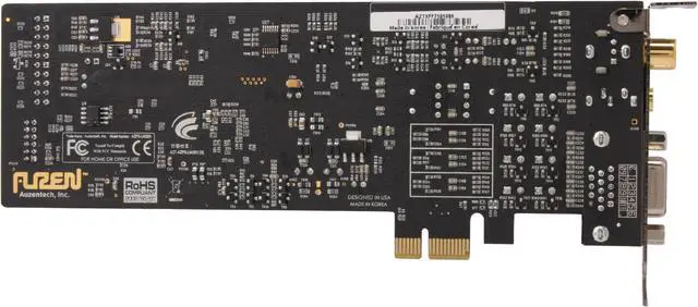 Alt view image 4 of 8 - AuzenTech  AZT-FORTE  X-Fi Forte 7.1 Low Profile PCI Express Sound Card