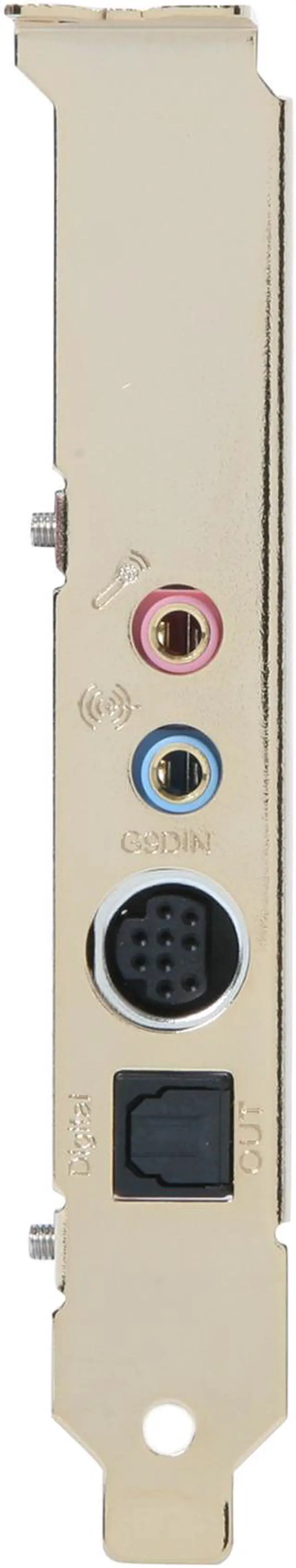 Alt view image 2 of 6 - AuzenTech  X-Studio 5.1 Channels 24-bit  96KHz  PCI  Interface Low Profile Sound Card