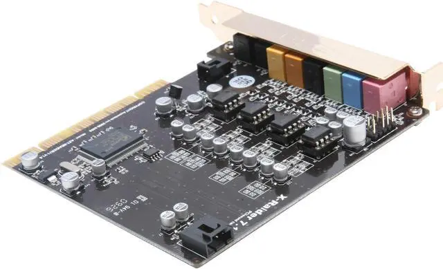 Alt view image 5 of 6 - AuzenTech  X-Raider 7.1 Channels 24-bit  96KHz  PCI  Interface Sound Card