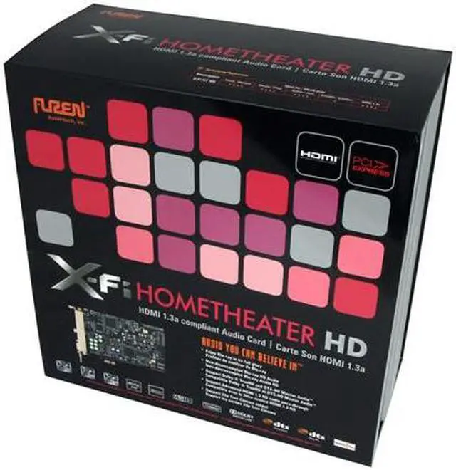 Alt view image 12 of 16 - AuzenTech  AZTHTHD02817 24-bit 192KHz PCI Express X-Fi HOMETHEATER HD Audio Card