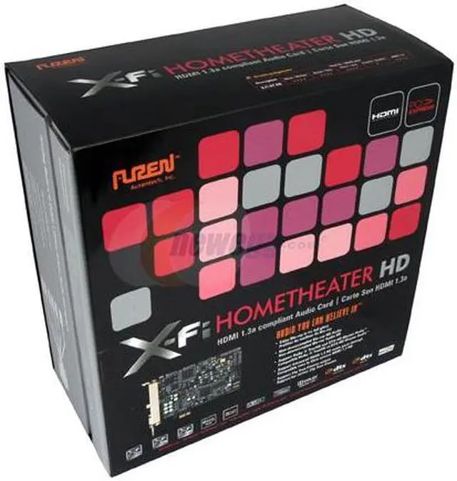 Alt view image 13 of 16 - AuzenTech  AZTHTHD02817 24-bit 192KHz PCI Express X-Fi HOMETHEATER HD Audio Card