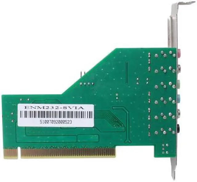 Alt view image 4 of 5 - ENCORE ENM232-8VIA 7.1 Channels 24-bit 96KHz PCI Interface Surround Sound Card