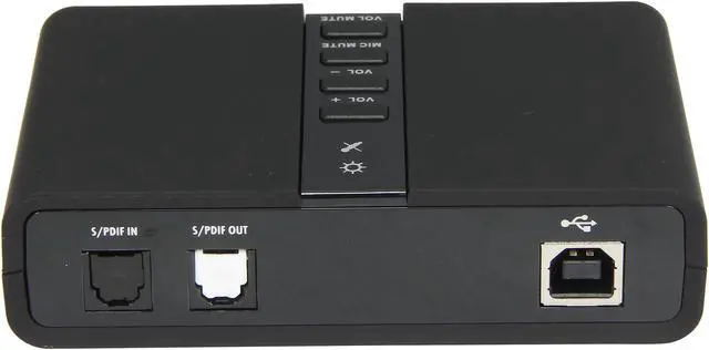 Alt view image 4 of 6 - Rosewill U-701 7.1 Channel USB 2.0 Gaming Sound Box, Full-Duplex External Sound Card, SPDIF In/Out, 48/44.1 Sampling Rate