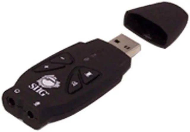 Alt view image 2 of 3 - SIIG CE-S00022-S1 USB SoundWave 7.1 Pro