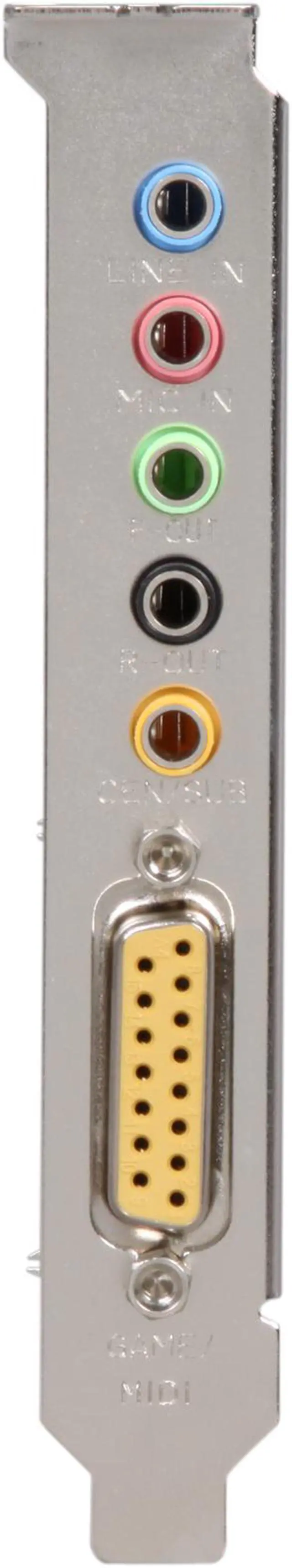 Alt view image 2 of 5 - SIIG IC-510012-S2 5.1 Channels 16-bit PCI Interface SoundWave